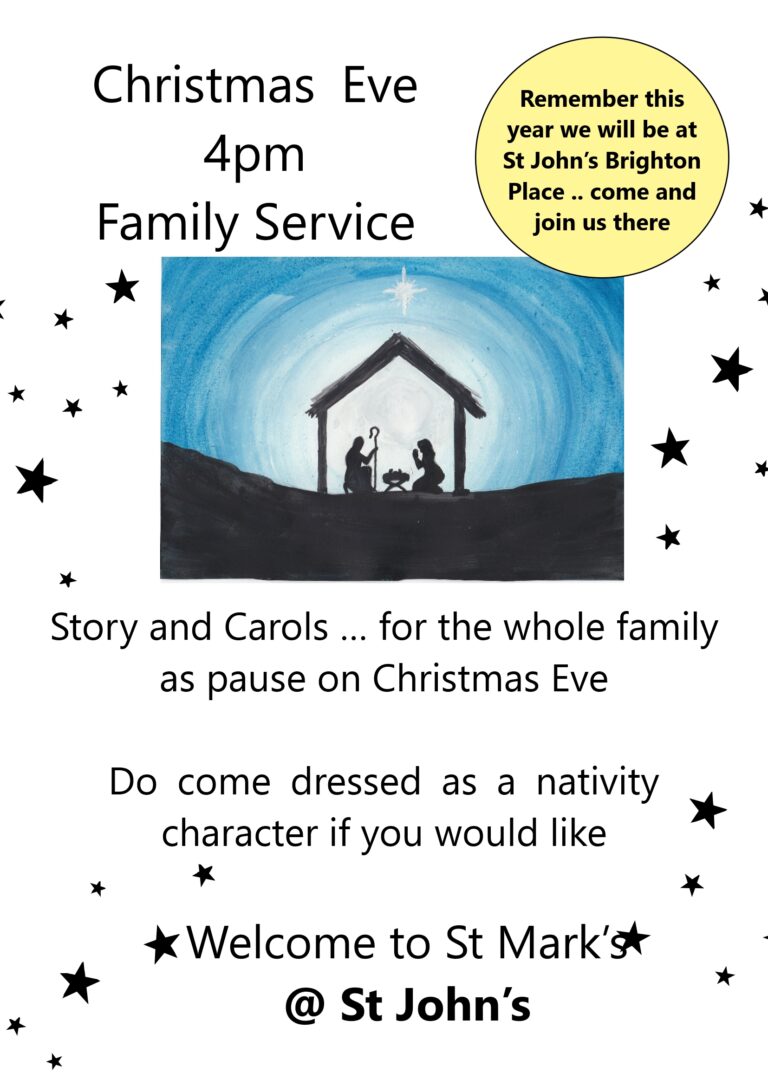 Our 4pm Crib Service on Christmas Eve