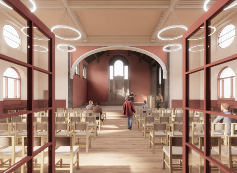 Our first Communion service in renovated building: 18 May